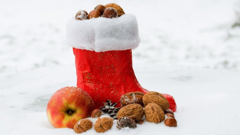 Stiefelaktion des Gewerbeverbands Stiefel gefüllt