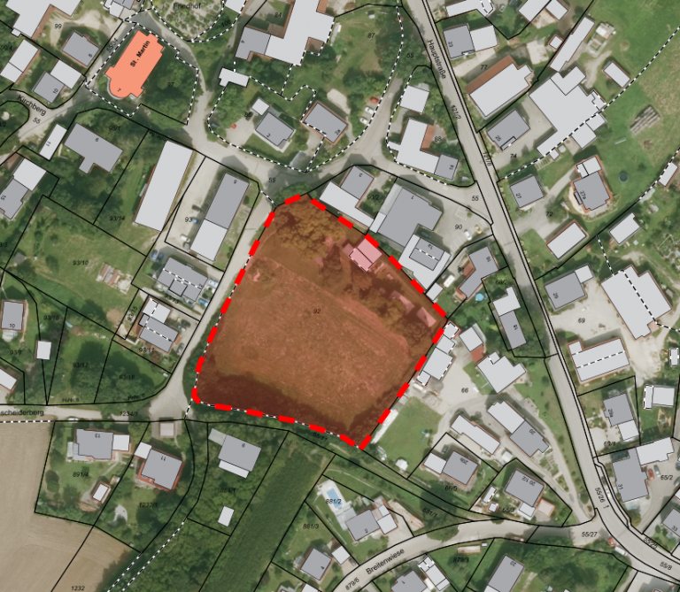 Geltungsbereich BP Nr. 173 Am alten Sportplatz Geltungsbereich BP Nr. 173 Am alten Sportplatz